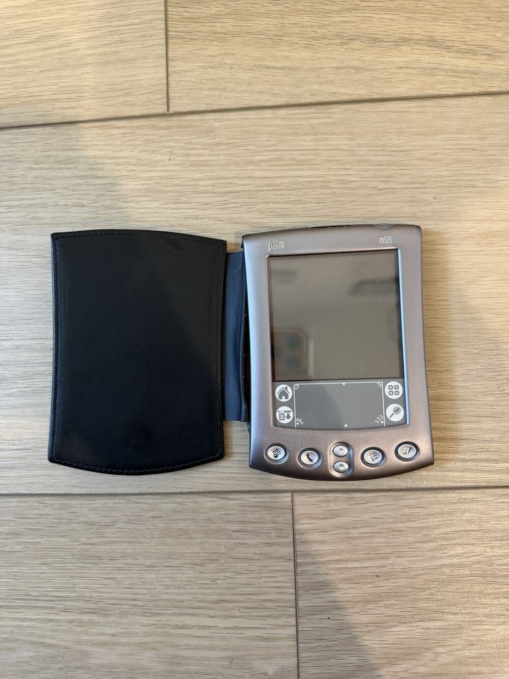 Palm Pilot M515 Handheld Untested - No Charger - With Hard Case